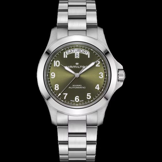 Orologio Hamilton Uomo Khaki Field Day Date in Acciaio H64475160 - H64475160